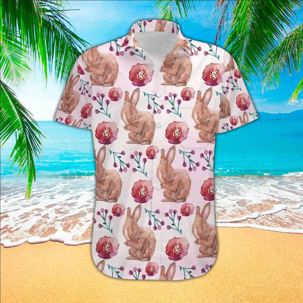 Easter Bunny Christian Easter Day Hawaiian Shirt Easter Bunny Christian Easter Day Hawaiian Shirt