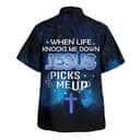 When Life Knocks Me Down Jesus Picks Me Up Christian Religious Hawaiian Shirt When Life Knocks Me Down Jesus Picks Me Up Christian Religious Hawaiian Shirt