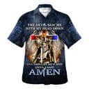 The Devil Saw Me With My Head Down And Thought He'd Won Until I Said Amen Christian Religious Hawaiian Shirt The Devil Saw Me With My Head Down And Thought He'd Won Until I Said Amen Christian Religious Hawaiian Shirt