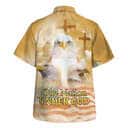 One Nation Under God Jesus Eagle 4th Of July Christian Religious Hawaiian Shirt