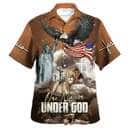 One Nation Under God 4th Of July Jesus Lion Christian Religious Hawaiian Shirt One Nation Under God 4th Of July Jesus Lion Christian Religious Hawaiian Shirt