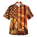 US Flag Jesus Walking In The Forest With The Sheep Christian Religious Hawaiian Shirt US Flag Jesus Walking In The Forest With The Sheep Christian Religious Hawaiian Shirt