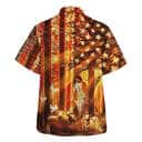 US Flag Jesus Walking In The Forest With The Sheep Christian Religious Hawaiian Shirt US Flag Jesus Walking In The Forest With The Sheep Christian Religious Hawaiian Shirt