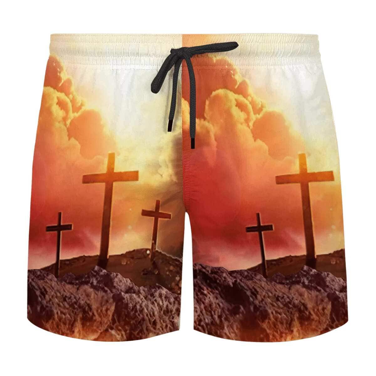 Jesus Saved My Life With The Lamb And Lion Christian Religious Hawaiian Shirt Jesus Saved My Life With The Lamb And Lion Christian Religious Hawaiian Shirt