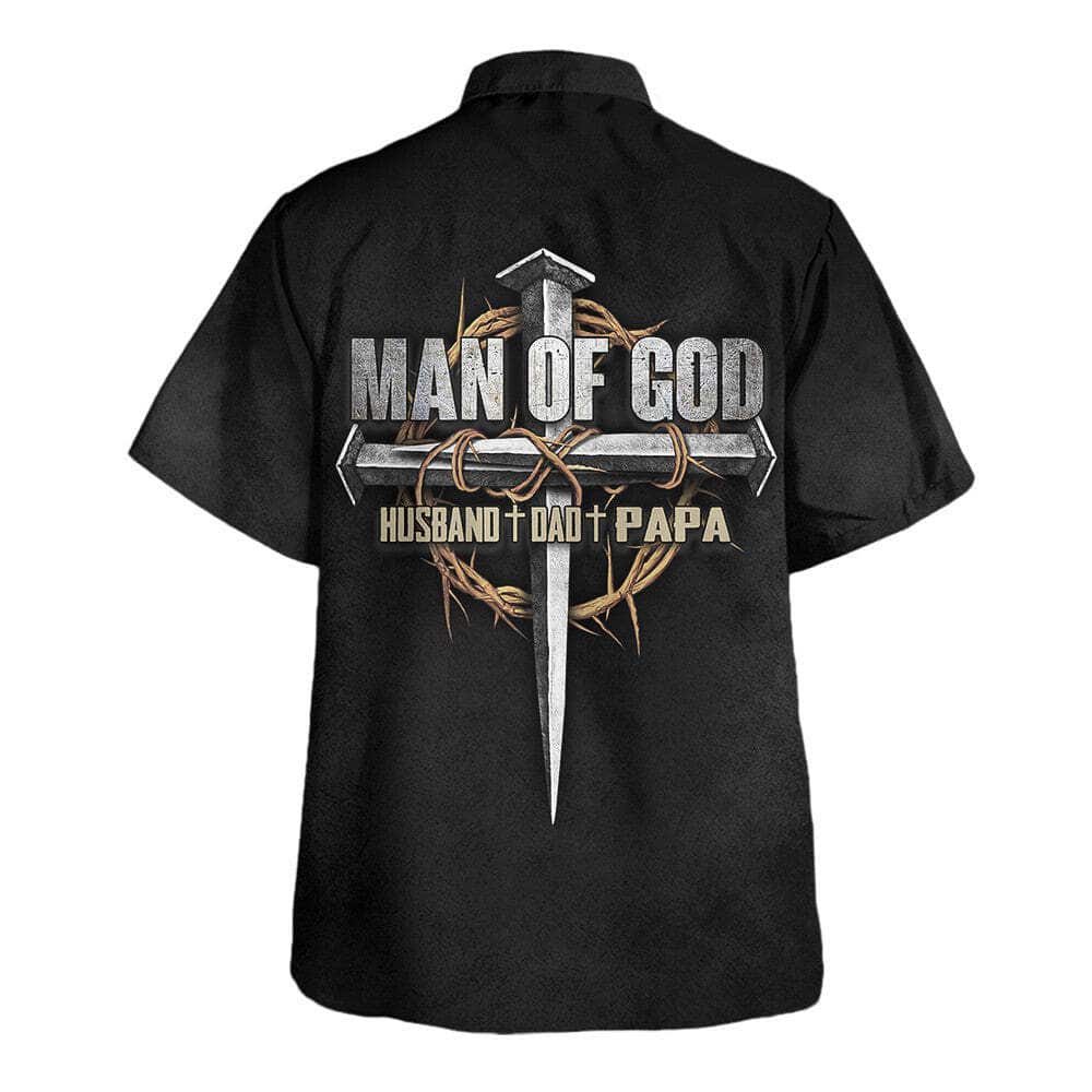 Jesus Man Of God Husband Dad Papa Christian Religious Hawaiian Shirt Father's Day Gift Jesus Man Of God Husband Dad Papa Christian Religious Hawaiian Shirt Father's Day Gift