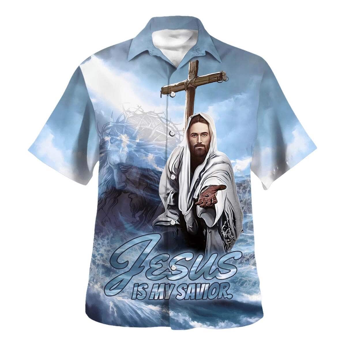 Jesus Is My Savior Reached Out Christian Religious Hawaiian Shirt Jesus Is My Savior Reached Out Christian Religious Hawaiian Shirt