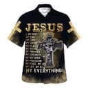 Jesus Is My God My King My Lord My Savior Christian Religious Hawaiian Shirt