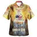 Jesus America 4th Of July One Nation Under God Christian Religious Hawaiian Shirt Jesus America 4th Of July One Nation Under God Christian Religious Hawaiian Shirt