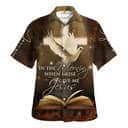In The Morning When I Rise Give Me Jesus Christian Religious Hawaiian Shirt