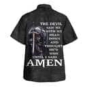 Prayer Warriors With Cross Christian Faith Summer Hawaiian Shirt