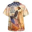 Independence Day One Nation Under God Jesus Eagle Christian Summer Hawaiian Shirt