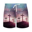 One Nation Under God Jesus Holding Earth American Flag Independence Day Christian Summer Hawaiian Shirt