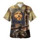 Jesus Portrait Crucifixion Of Jesus Christian Summer Hawaiian Shirt Jesus Portrait Crucifixion Of Jesus Christian Summer Hawaiian Shirt