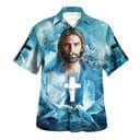 Jesus Pigeon Cross Christian Summer Hawaiian Shirt