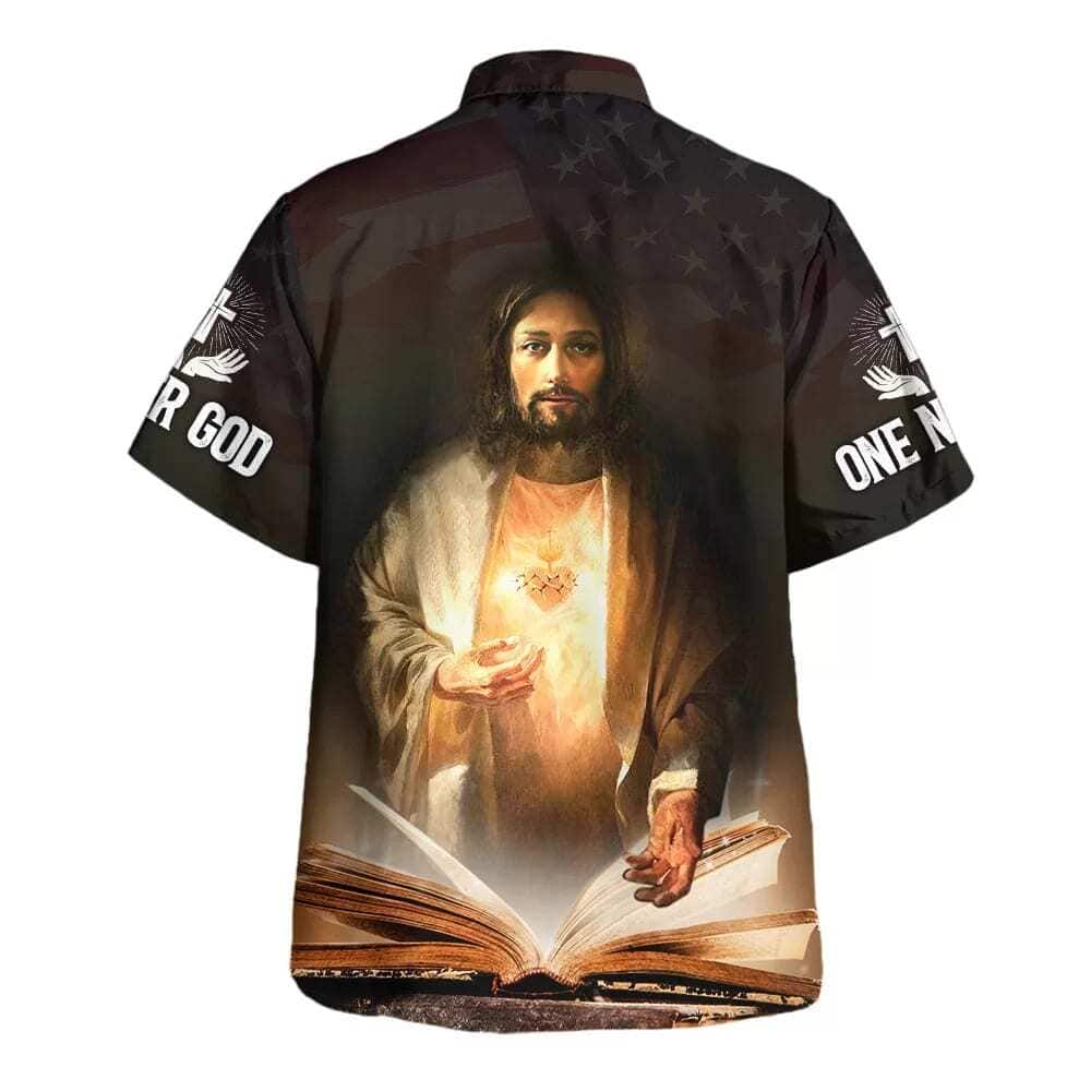 Jesus One Nation Under God Christian Summer Hawaiian Shirt Jesus One Nation Under God Christian Summer Hawaiian Shirt