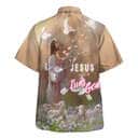 Jesus Is The True God Jesus And The Sheep Christian Summer Hawaiian Shirt Jesus Is The True God Jesus And The Sheep Christian Summer Hawaiian Shirt