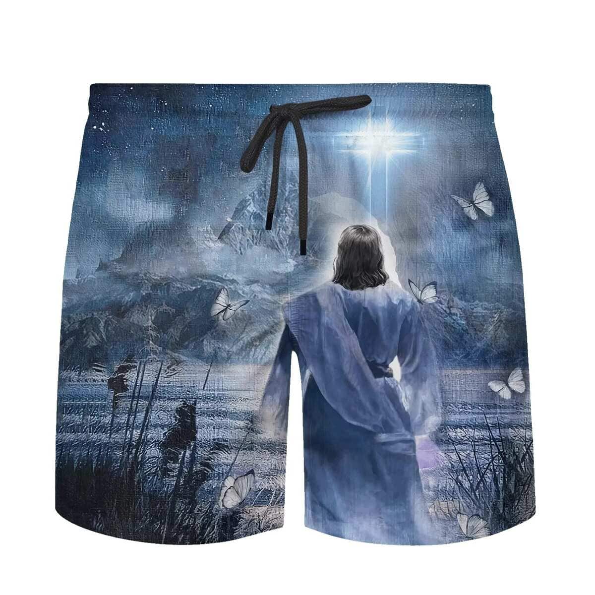Jesus At My Darkest God Is My Light Christian Summer Hawaiian Shirt