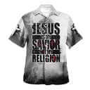 Jesus Is My Savior Not My Religion Christian Summer Hawaiian Shirt Jesus Is My Savior Not My Religion Christian Summer Hawaiian Shirt