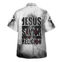 Jesus Is My Savior Not My Religion Christian Summer Hawaiian Shirt