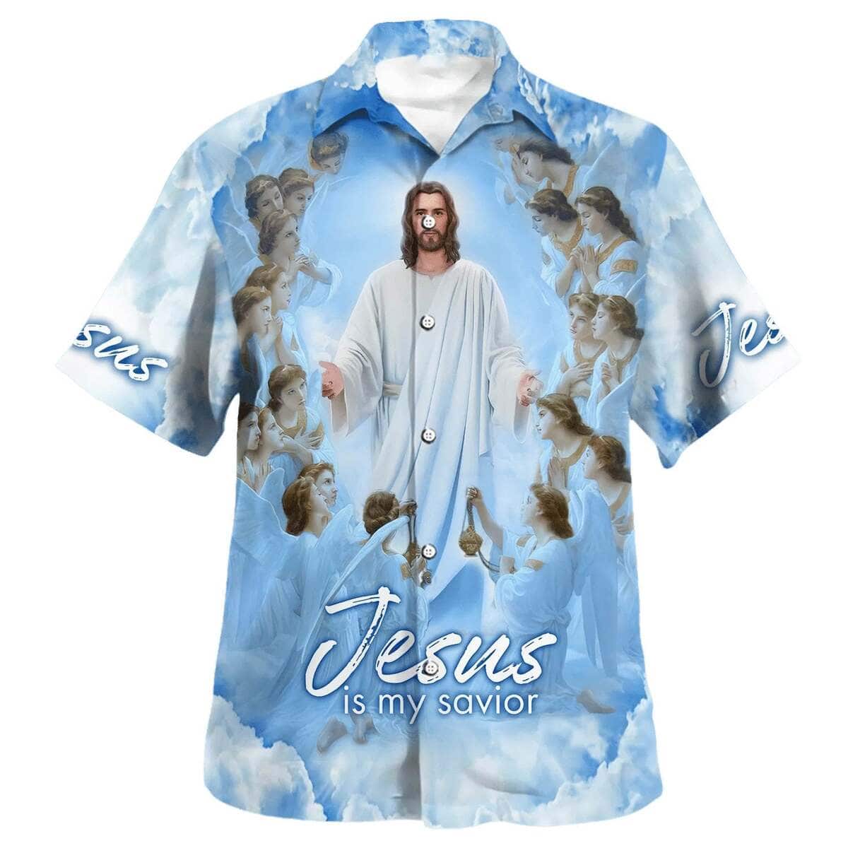 Jesus Is My Savior Christian Summer Hawaiian Shirt Jesus Is My Savior Christian Summer Hawaiian Shirt