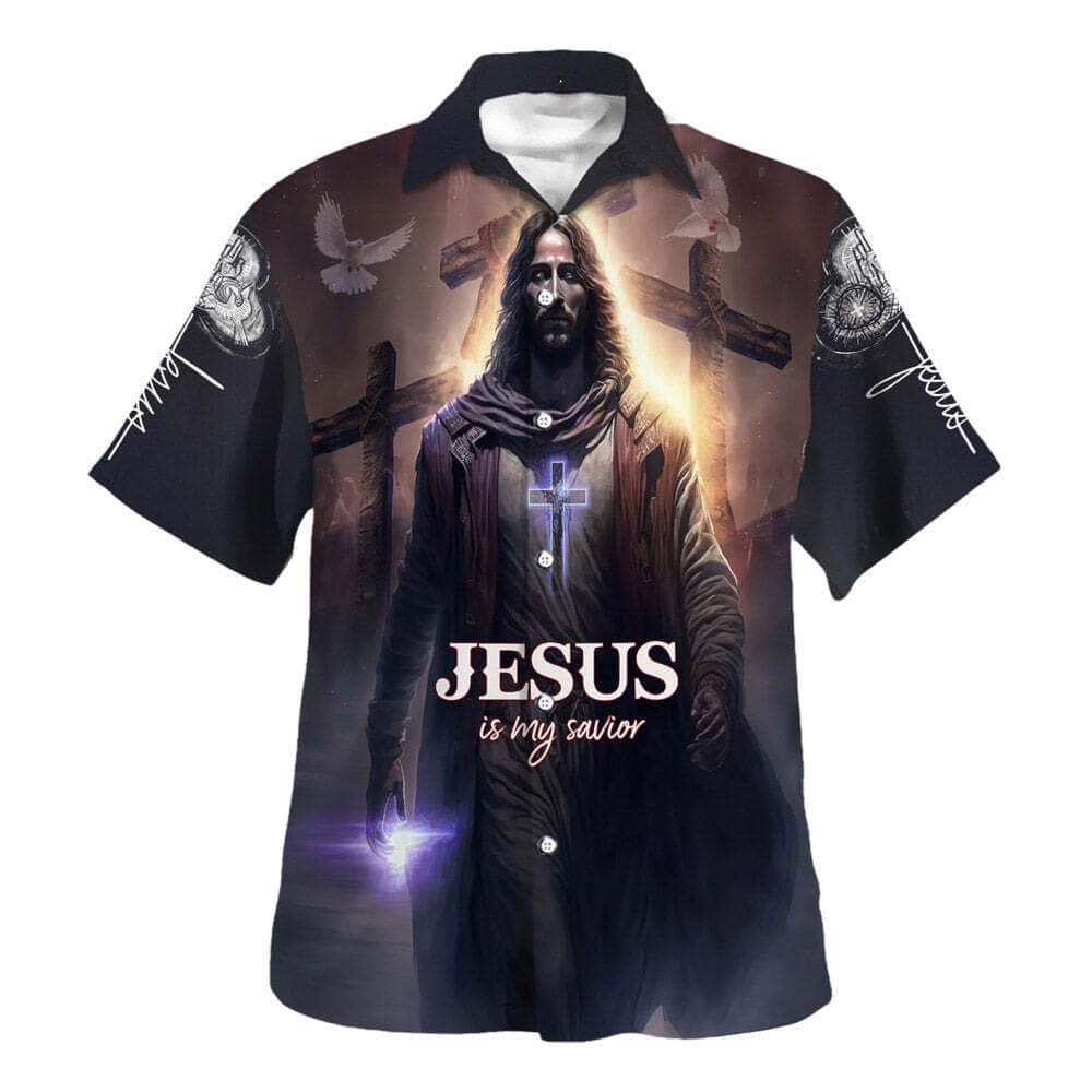 Jesus Is My Savior The Resurrection Of Jesus Christ Christian Hawaiian Shirt Jesus Is My Savior The Resurrection Of Jesus Christ Christian Hawaiian Shirt