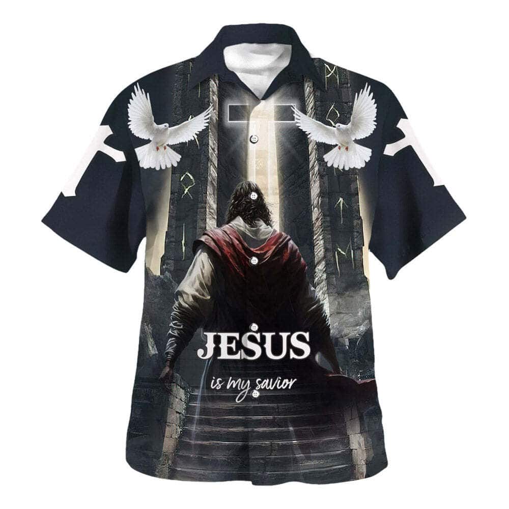 Jesus Is My Savior Jesus Go To Heaven Christian Summer Hawaiian Shirt Jesus Is My Savior Jesus Go To Heaven Christian Summer Hawaiian Shirt