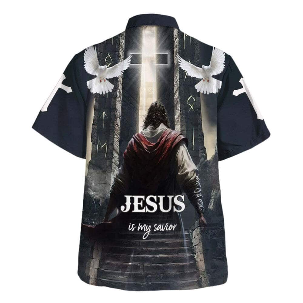 Jesus Is My Savior Jesus Go To Heaven Christian Summer Hawaiian Shirt