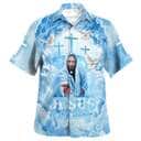 Jesus Is My Savior Hand Of God Christian Summer Hawaiian Shirt Jesus Is My Savior Hand Of God Christian Summer Hawaiian Shirt