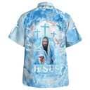 Jesus Is My Savior Hand Of God Christian Summer Hawaiian Shirt