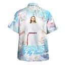 Jesus Is My Savior Christ Open Arms Christian Summer Hawaiian Shirt