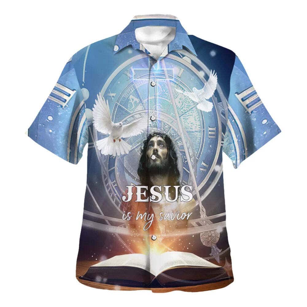Jesus Is My Savior Dove Bible Christian Summer Hawaiian Shirt Jesus Is My Savior Dove Bible Christian Summer Hawaiian Shirt