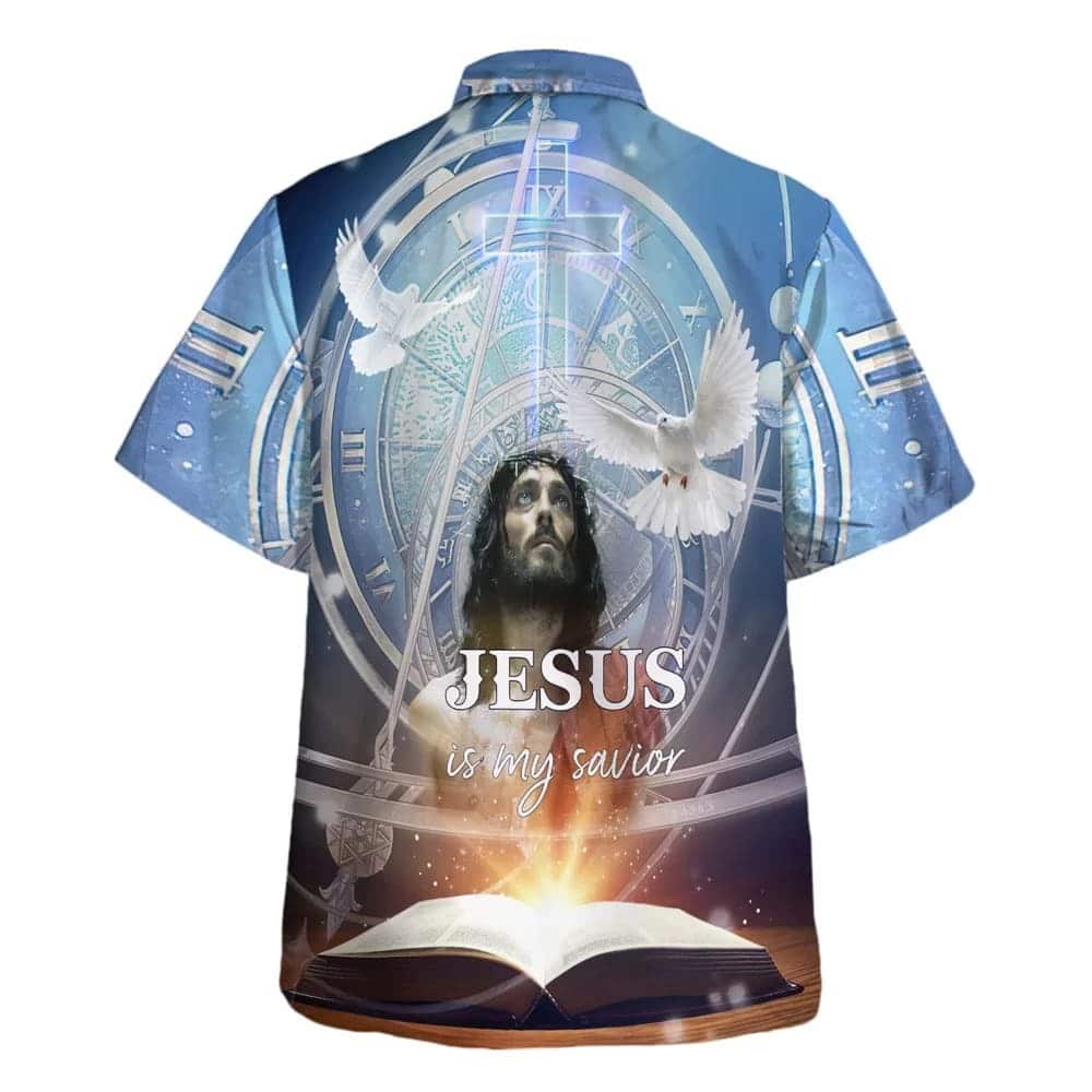 Jesus Is My Savior Dove Bible Christian Summer Hawaiian Shirt