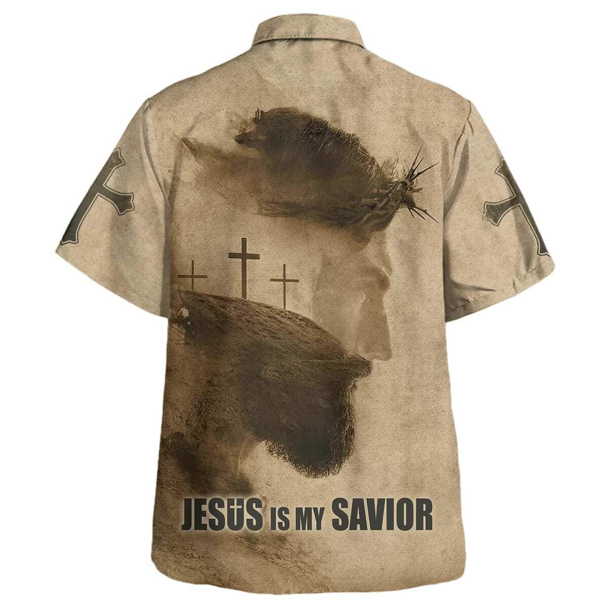 Jesus Is My Savior Cross Christian Summer Hawaiian Shirt Jesus Is My Savior Cross Christian Summer Hawaiian Shirt