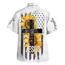 Jesus Faith Sunflower Christian Summer Hawaiian Shirt