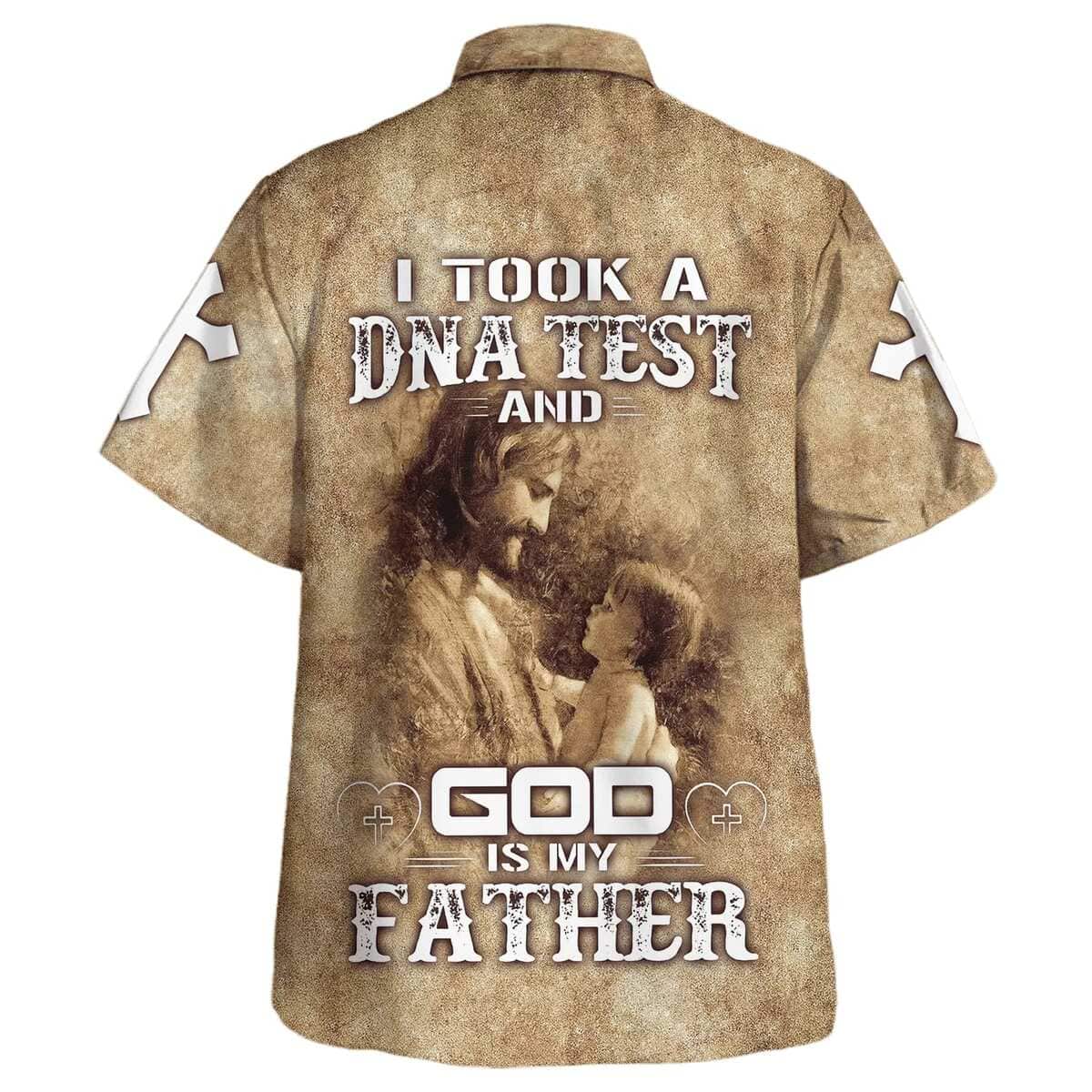 God Is My Father Jesus And Baby Christian Summer Hawaiian Shirt