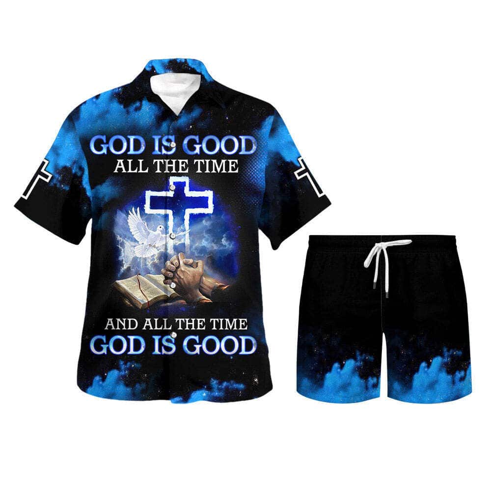 God Is Good All The Time And All The Time God Is Good Christian Summer Hawaiian Shirt God Is Good All The Time And All The Time God Is Good Christian Summer Hawaiian Shirt