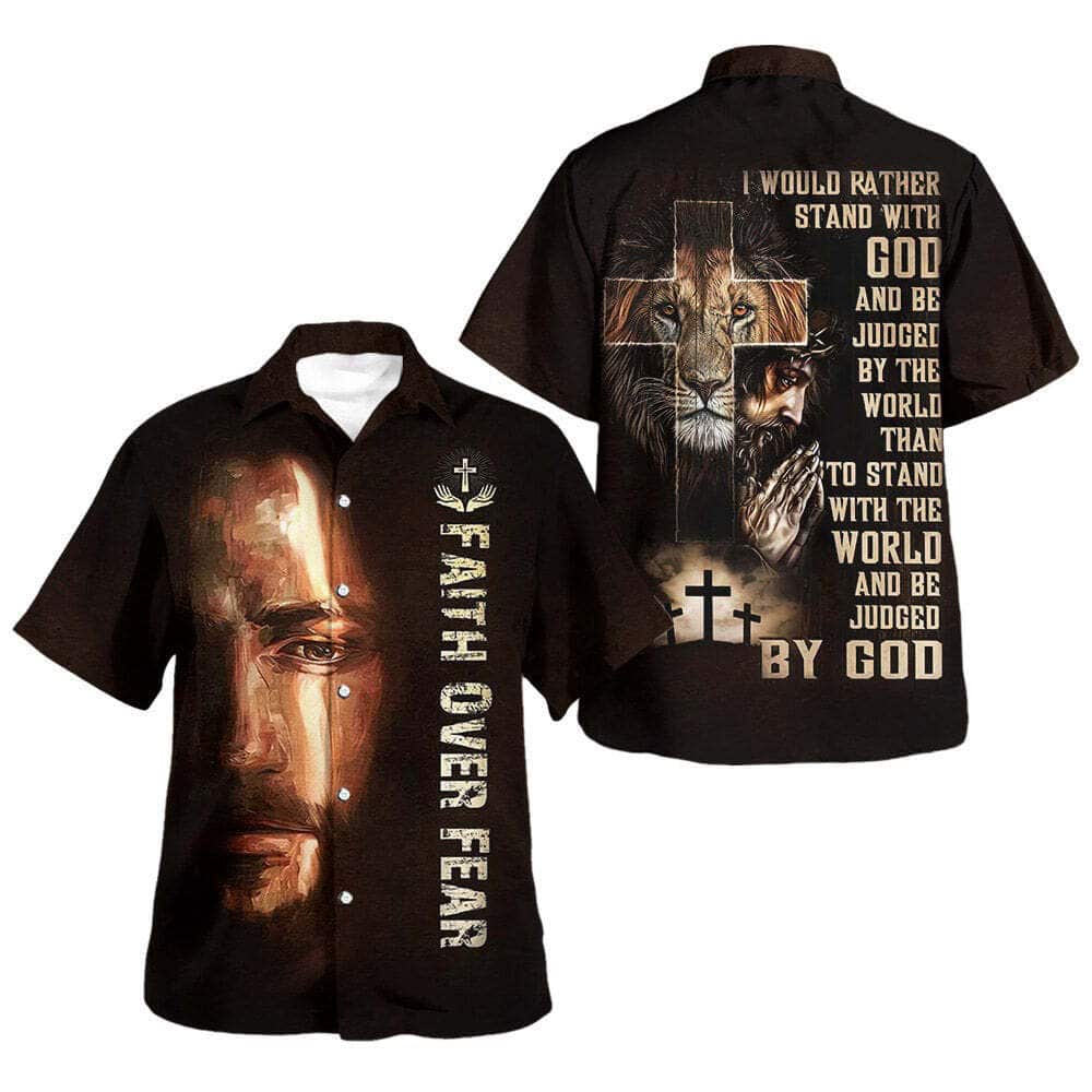 Bible Verse Faith Over Fear Christian Jesus Christian Summer Hawaiian Shirt Bible Verse Faith Over Fear Christian Jesus Christian Summer Hawaiian Shirt