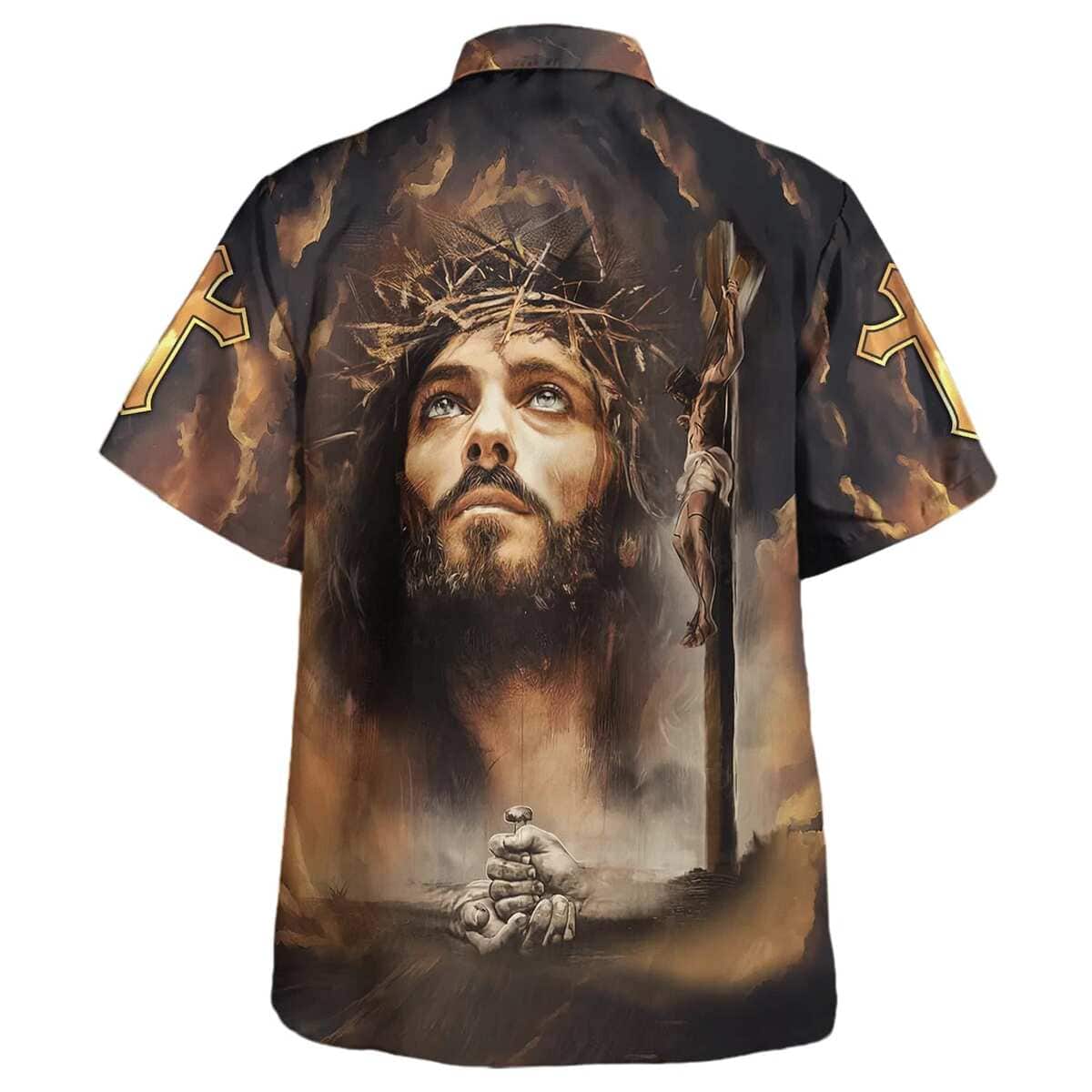Crucifixion Of Jesus Christian Summer Hawaiian Shirt