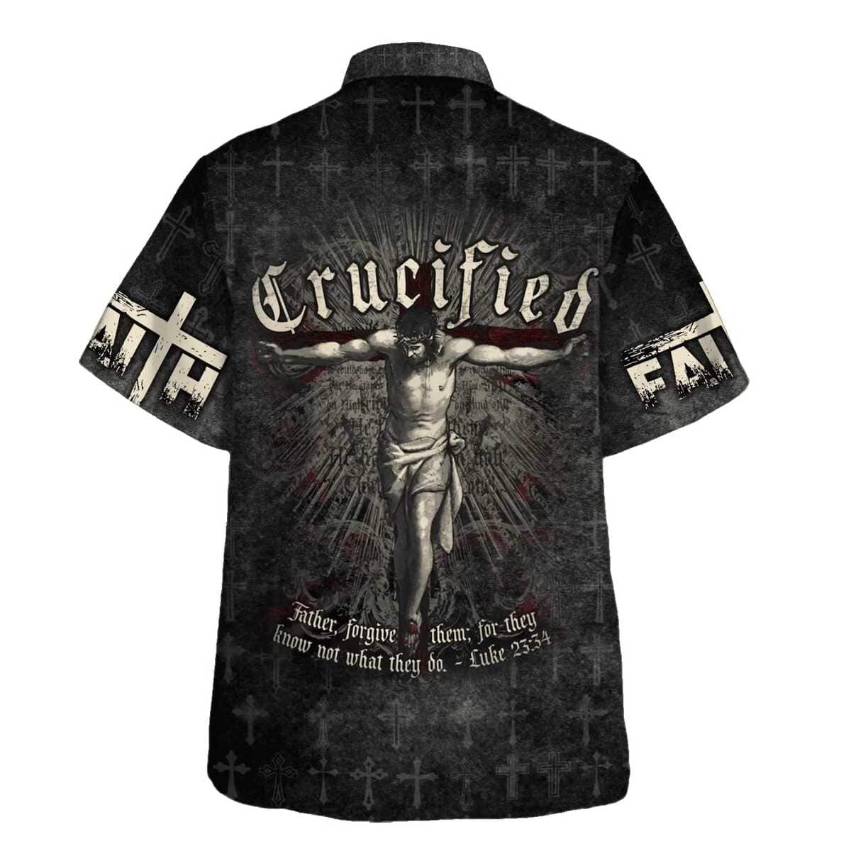 Crucified Crucifixion Of Jesus Christian Summer Hawaiian Shirt