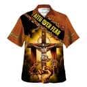 Crucifixion Of Jesus Faith Over Fear Christian Summer Hawaiian Shirt