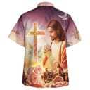 Christ With His Disciples Jesus Pray Christian Summer Hawaiian Shirt