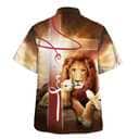 The King Lion Lamb And Dove Christian Summer Hawaiian Shirt