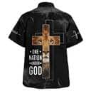 One Nation Under God Lion Cross Christian Summer Hawaiian Shirt One Nation Under God Lion Cross Christian Summer Hawaiian Shirt