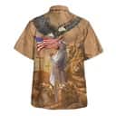 US Flag Jesus Pray Lion Cross Christian 4th Of July Hawaiian Shirt US Flag Jesus Pray Lion Cross Christian 4th Of July Hawaiian Shirt