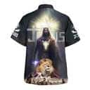 Jesus Lion Lamb With Disciples Christian Hawaiian Shirt