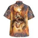 Jesus Lion King And Lamb Cross Christian Hawaiian Shirt Jesus Lion King And Lamb Cross Christian Hawaiian Shirt
