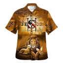 Jesus Lion And Lamb Christian Hawaiian Shirt The Only Hope for American Jesus Lion And Lamb Christian Hawaiian Shirt The Only Hope for American