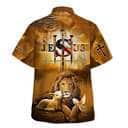Jesus Lion And Lamb Christian Hawaiian Shirt The Only Hope for American