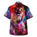 Colorful Jesus Christ Lion Of Judah Christian Hawaiian Shirt