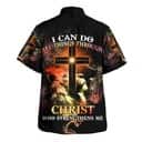 Faith Hope Love Lion Cross Christian Hawaiian Shirt